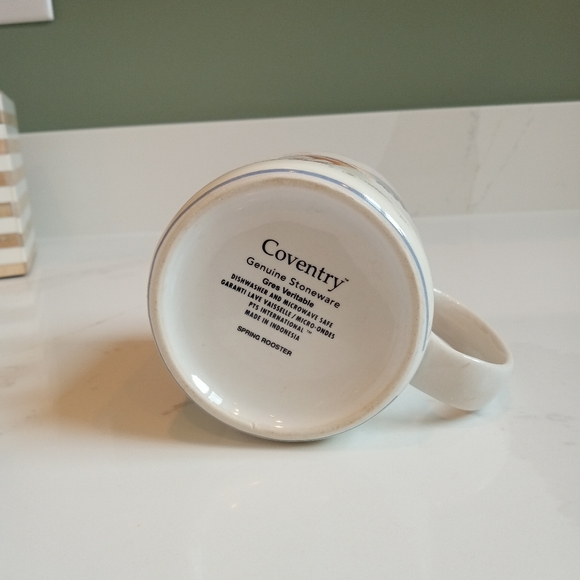 Coventry Spring Rooster Coffee Mug Cup - Picture 2 of 7